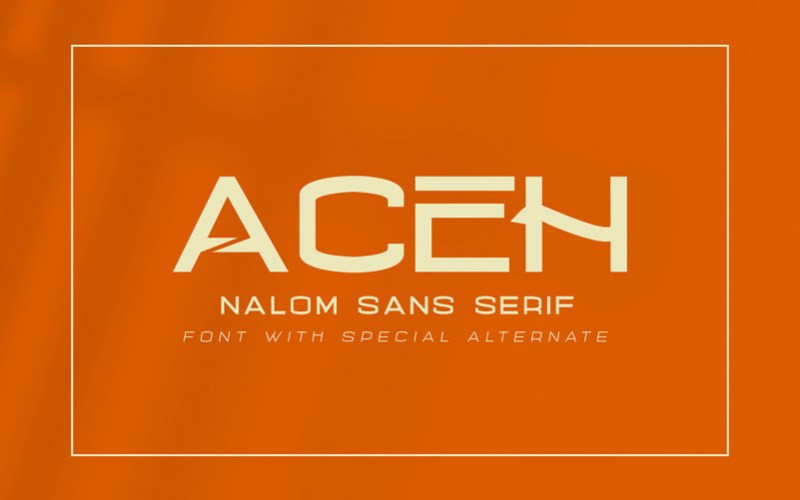 Nalom Sans Serif Font