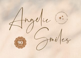 Angelic Smiles ScriptFont