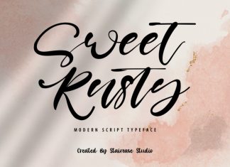 Sweet Rusty Script Font