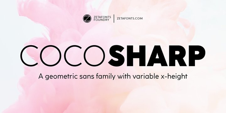 Coco Sharp Sans Serif Font