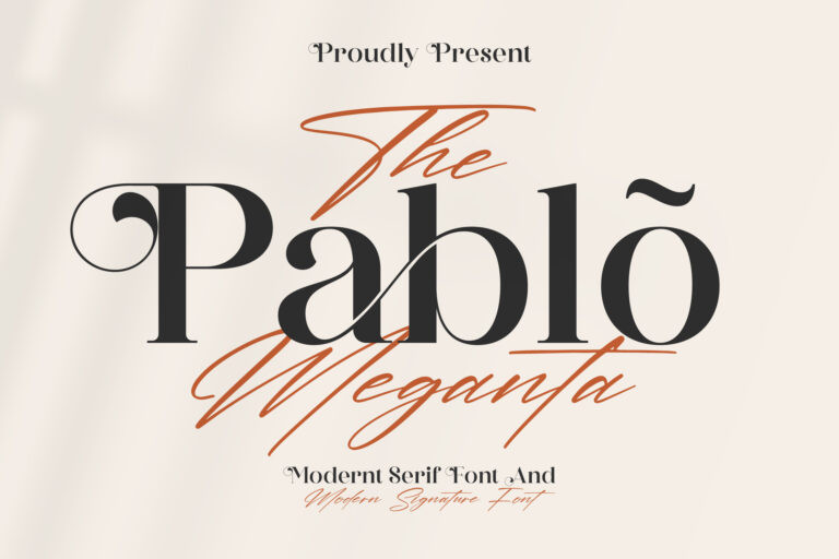 The Pablo Meganta Font Duo