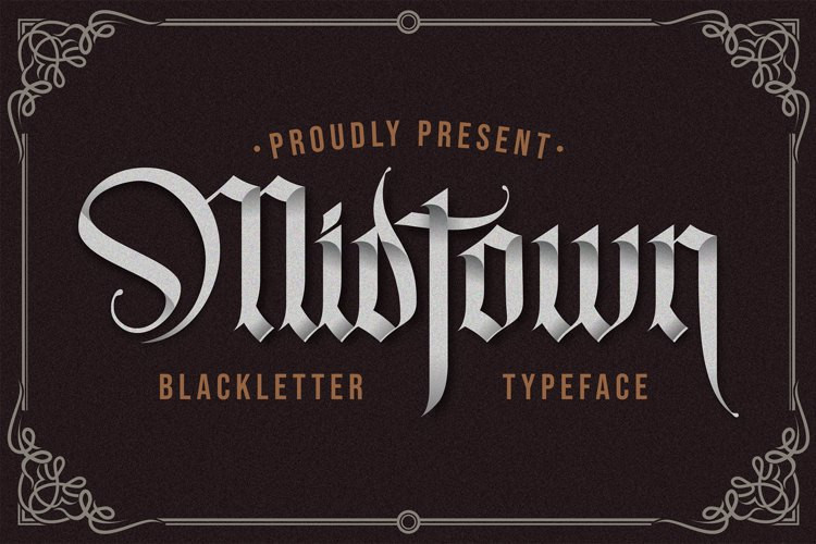 Midtown Blackletter Font