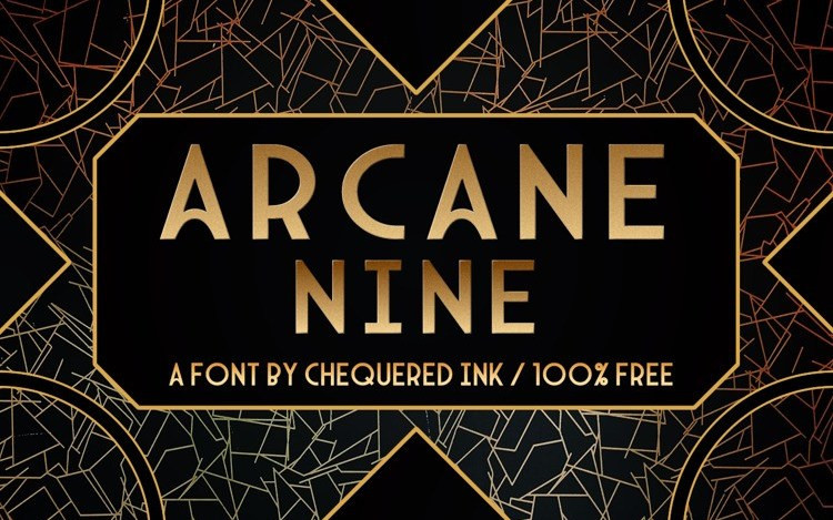 Arcane Nine Sans Serif Font