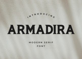 ARMADIRA Display Font