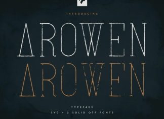 Arowen Serif Font