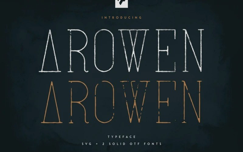 Arowen Serif Font