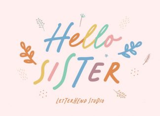 Hello Sister Handwritten Font