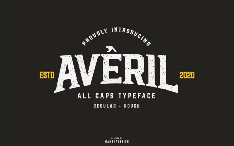 Averil Display Font