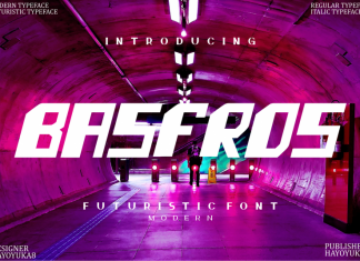 Basfros Display Font