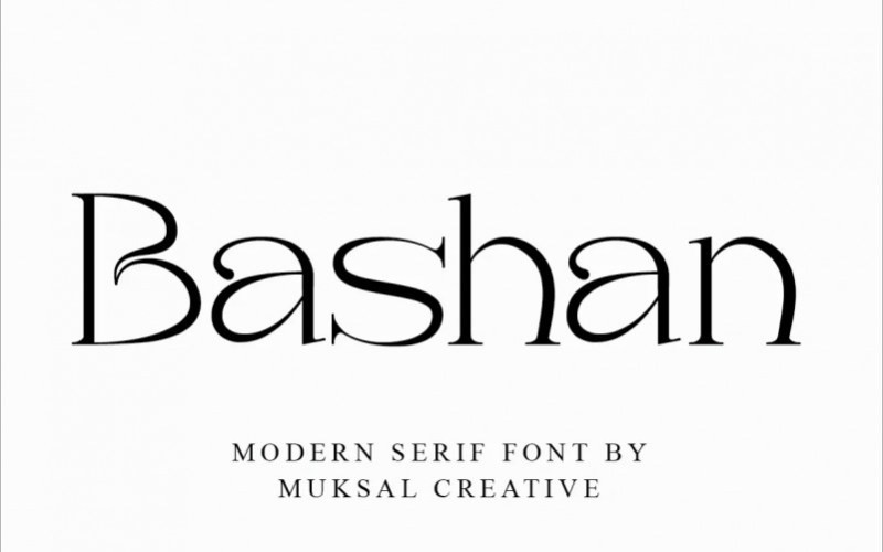 Bashan Serif Font