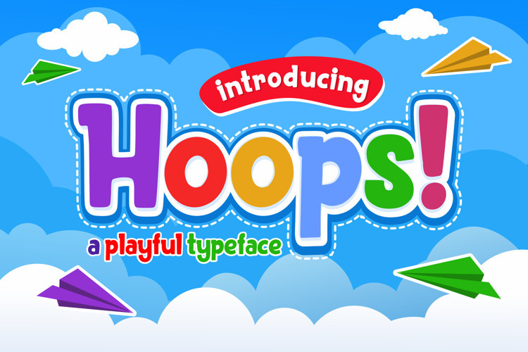 Hoops! Display Font