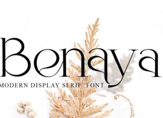 Benaya Serif Font
