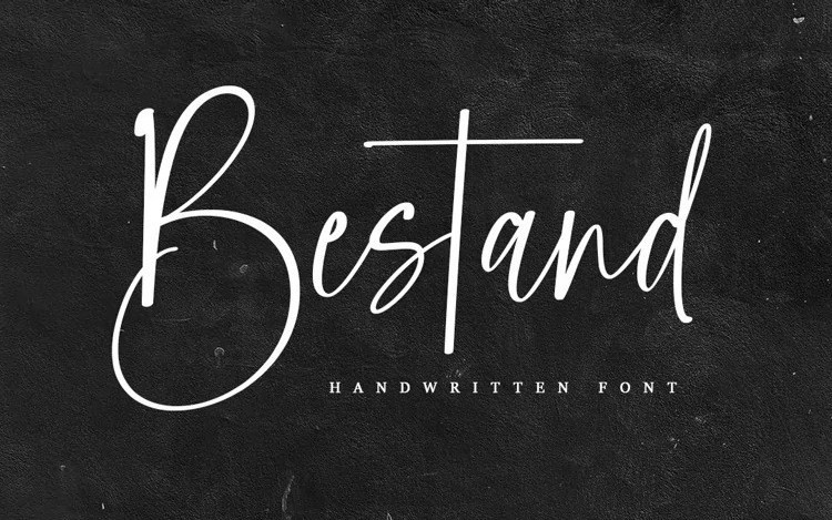 Bestand Script Font