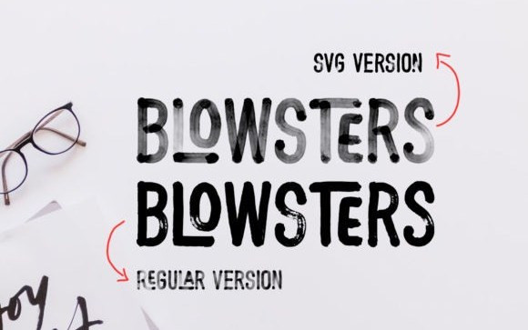 Blowsters Display Font