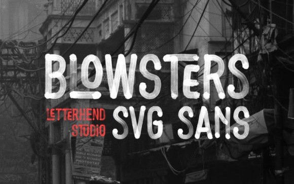 Blowsters Display Font