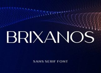 Brixanos Sans Serif Font