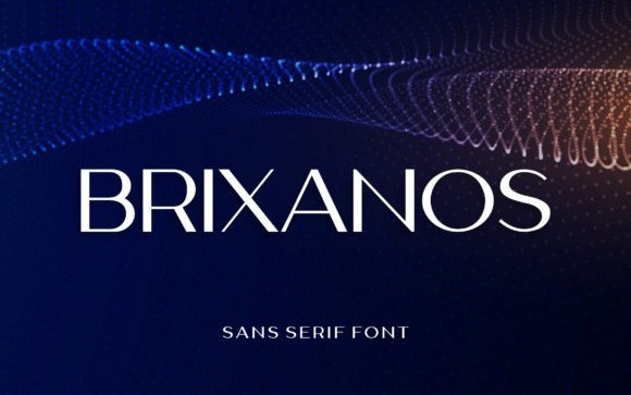 Brixanos Sans Serif Font