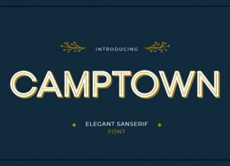 Camptown Display Font