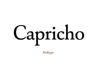 Capricho Serif Font