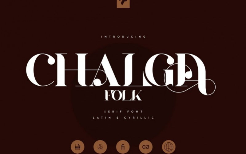 Chalga Folk Serif Font