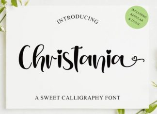 Christania Script Font