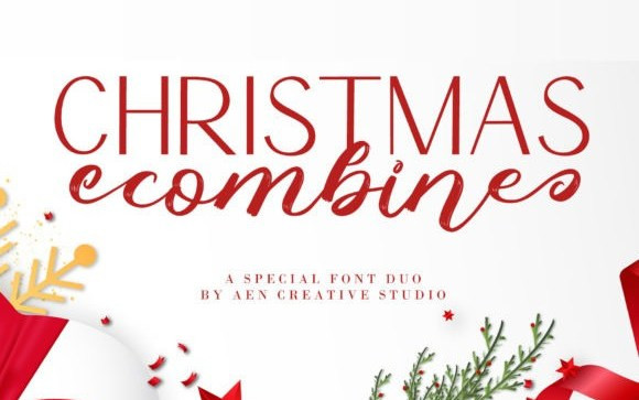 Christmas Combine Font Duo