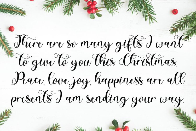 Christmas Shepherd Script Font