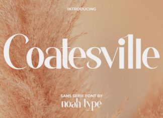 Coatesville Sans Serif Font
