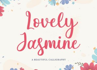 Lovely Jasmine Script Font