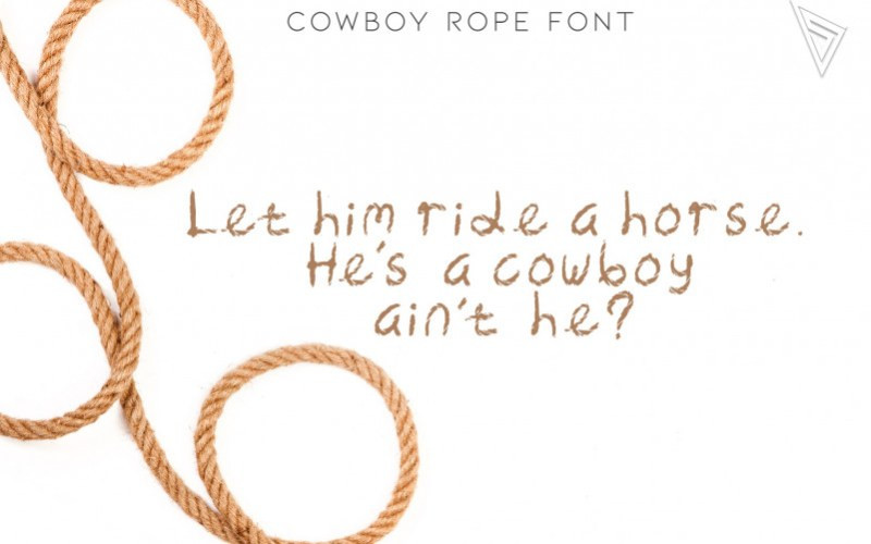 Cowboy Rope Display Font