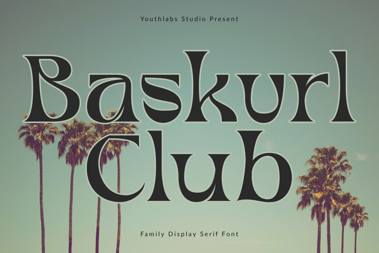 Baskvrl Club Display Font