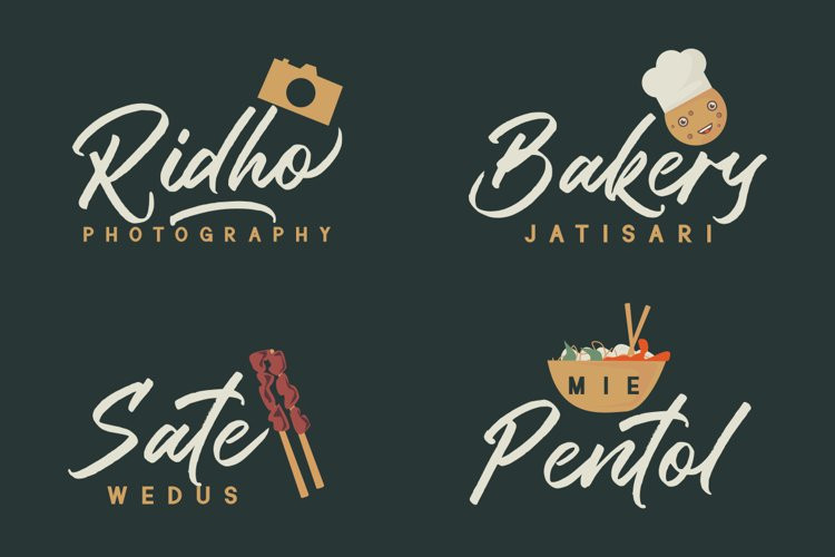 Dakon Script Font