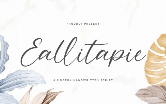 Eallitapie Script Font