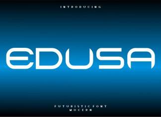 Edusa Display Font