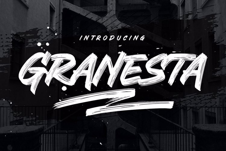 Granesta Brush Font