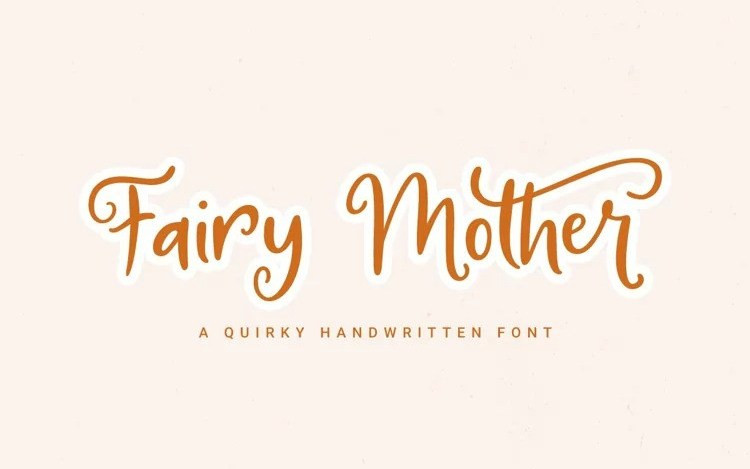 Fairy Mother Script Font