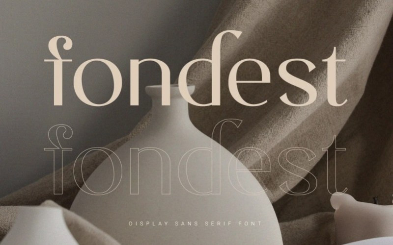 Fondest Sans Serif Font