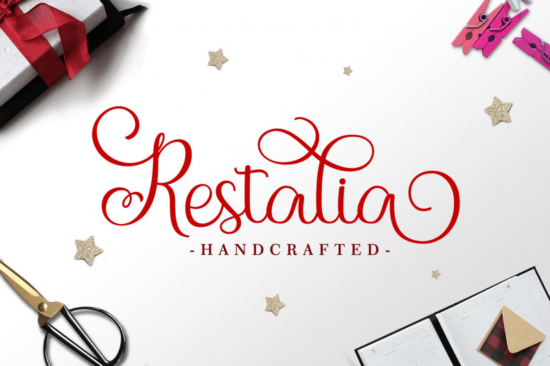 Holistya Snow Calligraphy Font