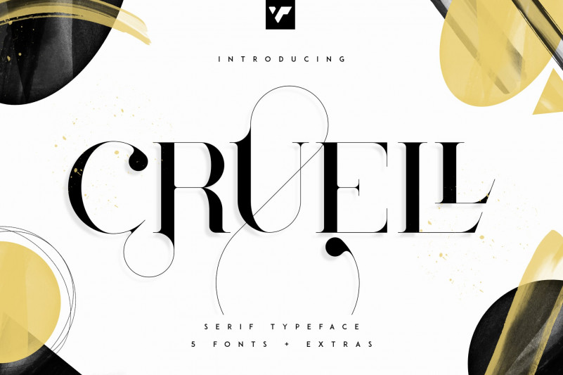 Cruell Serif Font