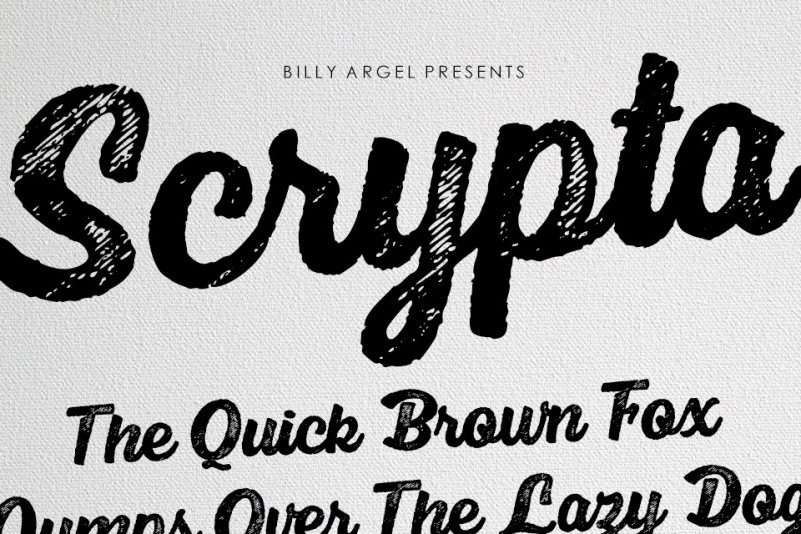 Scrypta Script Font