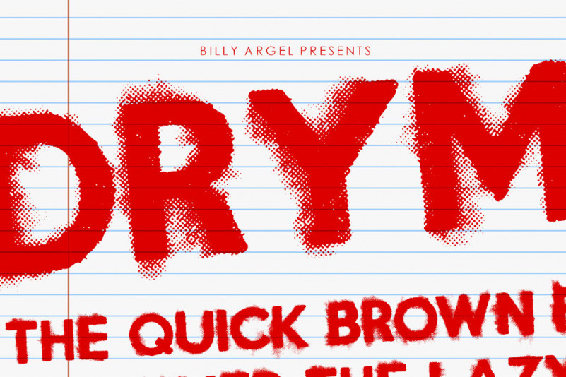 DRYME Display Font