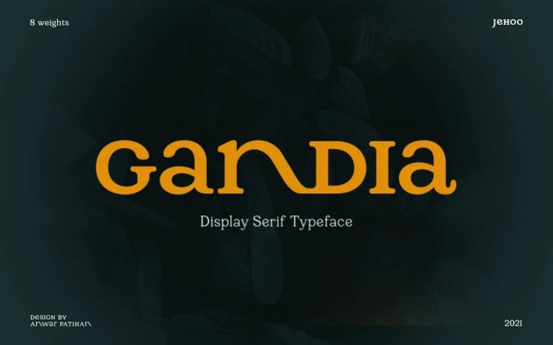 Gandia Serif Font