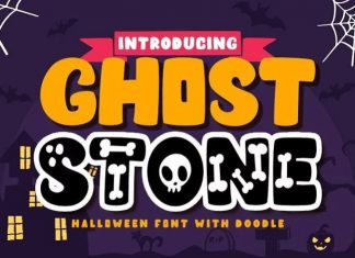 Ghost Stone Display Font