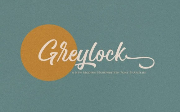 Greylock Script Font