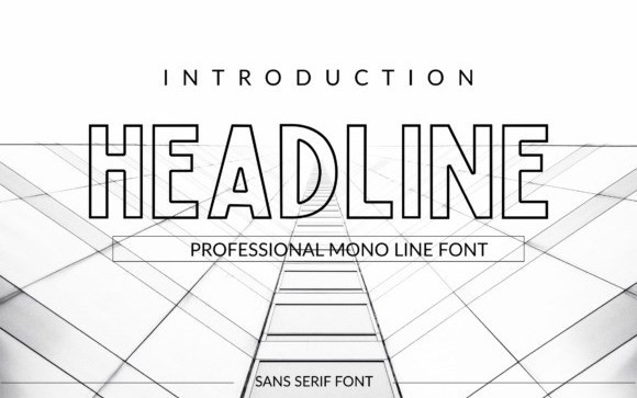 Headline Display Font