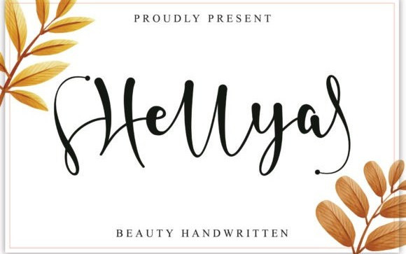 Hellya Script Font