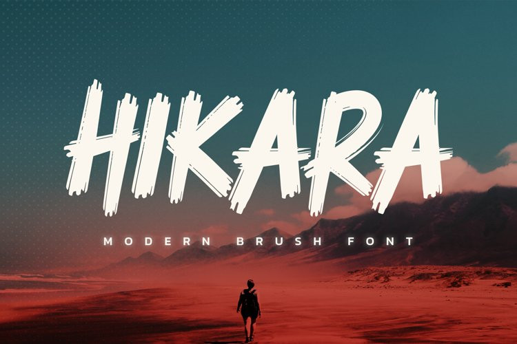 Hikara Brush Font