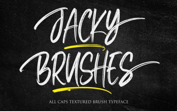 Jacky Brushes Script Font