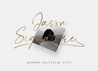 Jason Signature Script Font