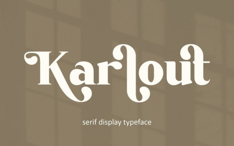 Karlout Serif Font